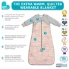 image:imageLove to Dream Sleep Bag  Cotton 35 TOG 618M Pink South Pole  UltraWarm Quilted Sleep Bag for Winter  Sleeveless Design EasyChange Twin Zipper Below 61 FPink South Pole