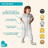 image:imageLove to Dream Sleep Suit  Organic Cotton 10 TOG 1224M White  AllSeason Sleep Suit for Everyday Comfort  Sleeveless Design amp Footies EasyChange Zipper 6875 F