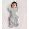 image:imageLove to Dream Swaddle UP Baby Sleep Sack SelfSoothing Swaddles for Newborns Improves Sleep Secure Fit Helps Calm Startle Reflex New Born Essentials for Baby 10 TOG Small 813 lbs Sand DollarGray