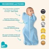 image:imageLove to Dream Swaddle UP Baby Sleep Sack SelfSoothing Swaddles for Newborns Improves Sleep Secure Fit Helps Calm Startle Reflex New Born Essentials for Baby 10 TOG Small 813 lbs Sand DollarSand Dollar