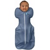 image:imageLove to Dream Swaddle UP Baby Sleep Sack SelfSoothing Swaddles for Newborns Improves Sleep Secure Fit Helps Calm Startle Reflex New Born Essentials for Baby 10 TOG Small 813 lbs Sand DollarDenim