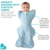 image:imageLove to Dream Swaddle UP Extra Warm 35 TOG Dramatically Better Sleep Allow Baby to Sleep in Their Preferred Arms Up Position for SelfSoothing Snug Fit Calms Startle Reflex White Small 813 lbs