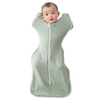 image:imageLove to Dream Swaddle Up Lite Baby Sleep Sack  02 TOG 813 lbs Olive  Arms Up Swaddle Helps Baby SelfSoothe and Sleep Longer Secure Fit Helps Calm Startle Reflex Newborn Essentials 7581FOlive