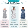 image:imageLove to Dream Swaddle Up Lite Baby Sleep Sack  02 TOG 813 lbs Olive  Arms Up Swaddle Helps Baby SelfSoothe and Sleep Longer Secure Fit Helps Calm Startle Reflex Newborn Essentials 7581FSoft Blue