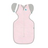 image:imageLove to Dream Swaddle Up Transition Bag  10 TOG 1319 lbs Vacation Days  Sleep Sack with Patented ZipOff Wings for ArmsFree Transition  Snug Fit amp Easy Diaper Changes  Moderate Temps 6875 FStripes Pink