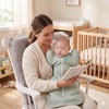 image:imageLove to Dream Swaddle Up Transition Bag  10 TOG 1319 lbs Vacation Days  Sleep Sack with Patented ZipOff Wings for ArmsFree Transition  Snug Fit amp Easy Diaper Changes  Moderate Temps 6875 FBig Sky Charcoal