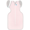 image:imageLove to Dream Swaddle Up Transition Bag  10 TOG 1319 lbs Vacation Days  Sleep Sack with Patented ZipOff Wings for ArmsFree Transition  Snug Fit amp Easy Diaper Changes  Moderate Temps 6875 FStripes Pink