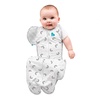 image:imageLove to Dream Swaddle Up Transition Bag  10 TOG 1319 lbs Vacation Days  Sleep Sack with Patented ZipOff Wings for ArmsFree Transition  Snug Fit amp Easy Diaper Changes  Moderate Temps 6875 FRainbow Dream