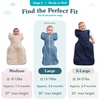 image:imageLove to Dream Swaddle Up Transition Bag  10 TOG 1319 lbs Vacation Days  Sleep Sack with Patented ZipOff Wings for ArmsFree Transition  Snug Fit amp Easy Diaper Changes  Moderate Temps 6875 FVacation Days
