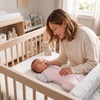 image:imageLove to Dream Swaddle Up Transition Bag  10 TOG 1924 lbs Chicken Run  Sleep Sack with Patented ZipOff Wings for ArmsFree Transition  Snug Fit amp Easy Diaper Changes  Moderate Temps 6875 FStripes Pink