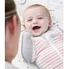 image:imageLove to Dream Swaddle Up Transition Bag  10 TOG 1924 lbs Chicken Run  Sleep Sack with Patented ZipOff Wings for ArmsFree Transition  Snug Fit amp Easy Diaper Changes  Moderate Temps 6875 FStripes Pink