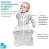 image:imageLove to Dream Swaddle Up Transition Bag  10 TOG 1924 lbs Chicken Run  Sleep Sack with Patented ZipOff Wings for ArmsFree Transition  Snug Fit amp Easy Diaper Changes  Moderate Temps 6875 FGray