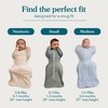 image:imageLove to Dream Swaddle Up Viscose from Bamboo Arms Up Position Soft and Sustainable Bamboo Fabric Versatile Wearable Blanket10 TOG 2024C Ideal for Moderate TempsNewborn 585 lbs Boats MistTan Houndstooth