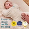 image:imageLove to Dream Swaddle Up Viscose from Bamboo Arms Up Position Soft and Sustainable Bamboo Fabric Versatile Wearable Blanket10 TOG 2024C Ideal for Moderate TempsNewborn 585 lbs Boats MistTan Houndstooth