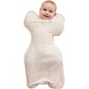 image:imageLove to Dream Swaddle Up Viscose from Bamboo Arms Up Position Soft and Sustainable Bamboo Fabric Versatile Wearable Blanket10 TOG 2024C Ideal for Moderate TempsNewborn 585 lbs Boats MistTan Houndstooth