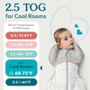image:imageLove to Dream Swaddle Up Warm  25 TOG 1319 lbs White  Arms Up Swaddle Helps Baby SelfSoothe and Sleep Longer Secure Fit Helps Calm Startle Reflex Newborn Essentials 6168FOlive Bees