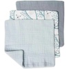 image:imageLove to Dream Muslin Baby Washcloth 3 Pack 100 Organic Cotton Highly Absorbent amp Quick Drying MultiLayer Infant Face Cloths EcoFriendly Mini Light Pink Posy 10 x 10Year of the Horse