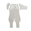 image:imageLove to Dream Swaddle Up 2in1 Transition Suit  10 TOG 1924 lbs Gray  Sleep Sack with Patented ZipOff Wings for ArmsFree Transition  Snug Fit amp Easy Diaper Changes  Moderate Temps 6875 FGray