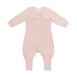 image:imageLove to Dream Long Sleeve Sleep Bag  35 TOG 618M Oatmeal Moon Quilting  UltraWarm Quilted Sleep Bag for Winter  Long Sleeves EasyChange Twin Zipper Below 61 FTwinkle Powder Pink
