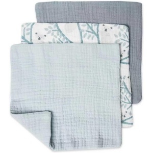 image:imageLove to Dream Muslin Baby Washcloth 3 Pack 100 Organic Cotton Highly Absorbent amp Quick Drying MultiLayer Infant Face Cloths EcoFriendly Mini Light Pink Posy 10 x 10Year of the Horse