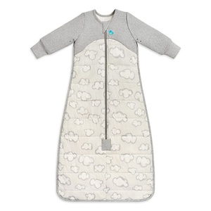 image:imageLove to Dream Sleep Bag  Cotton 25 TOG 618M Gray Daydream  Warm Quilted Sleep Bag for Cool Nights  Sleeveless Design EasyChange Twin Zipper 6168 F