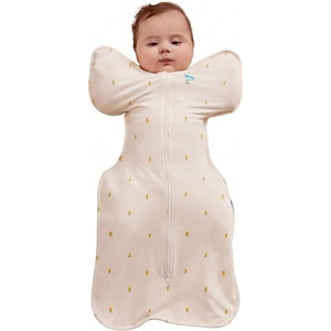 image:imageLove to Dream Swaddle UP Baby Sleep Sack SelfSoothing Swaddles for Newborns Improves Sleep Secure Fit Helps Calm Startle Reflex New Born Essentials for Baby 10 TOG Small 813 lbs Sand DollarCream Lemons