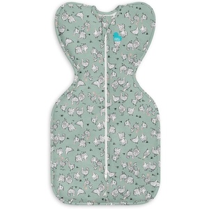image:imageLove to Dream Swaddle UP Baby Sleep Sack SelfSoothing Swaddles for Newborns Improves Sleep Secure Fit Helps Calm Startle Reflex New Born Essentials for Baby 10 TOG Small 813 lbs Sand DollarChicken Run Olive