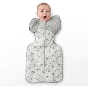image:imageLove to Dream Swaddle UP Transition Bag Warm 25 TOG Gently Help Baby Safely Transition from Being Swaddled to Arms FreeWhite Rainbow Dream