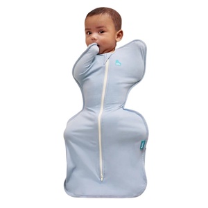 image:imageLove to Dream Swaddle Up Lite Baby Sleep Sack  02 TOG 813 lbs Olive  Arms Up Swaddle Helps Baby SelfSoothe and Sleep Longer Secure Fit Helps Calm Startle Reflex Newborn Essentials 7581FSoft Blue