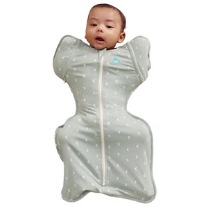 image:imageLove to Dream Swaddle Up Transition Bag  10 TOG 1319 lbs Vacation Days  Sleep Sack with Patented ZipOff Wings for ArmsFree Transition  Snug Fit amp Easy Diaper Changes  Moderate Temps 6875 FMoon Olive