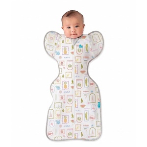 image:imageLove to Dream Swaddle Up Transition Bag  10 TOG 1924 lbs Chicken Run  Sleep Sack with Patented ZipOff Wings for ArmsFree Transition  Snug Fit amp Easy Diaper Changes  Moderate Temps 6875 FVacation Days