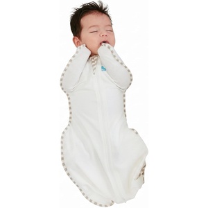 image:imageLove to Dream Swaddle Up Viscose from Bamboo Arms Up Position Soft and Sustainable Bamboo Fabric Versatile Wearable Blanket10 TOG 2024C Ideal for Moderate TempsNewborn 585 lbs Boats MistCream