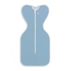 image:imageLove to Dream Swaddle UP Sleep Sack 10 TOG 813 lbs Blue for SelfSoothing amp Improved Sleep  Portable with 9 Soothing Sounds amp Night Light for Relaxation