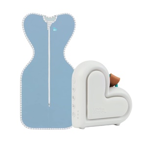 image:imageLove to Dream Swaddle UP Sleep Sack 10 TOG 813 lbs Blue for SelfSoothing amp Improved Sleep  Portable with 9 Soothing Sounds amp Night Light for Relaxation