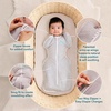 image:imageLove to Dream Swaddle Up Baby Sleep Sack  10 TOG 813 lbs Stripe DenimDeep Olive