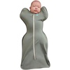 image:imageLove to Dream Swaddle Up Baby Sleep Sack  10 TOG 813 lbs Stripe DenimDeep Olive