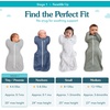 image:imageLove to Dream Swaddle Up Baby Sleep Sack  10 TOG 813 lbs Stripe DenimDusty Pink