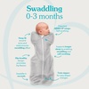 image:imageLove to Dream Swaddle Up Baby Sleep Sack  10 TOG 813 lbs Stripe DenimMint Celestial Dot