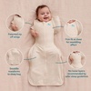 image:imageLove to Dream Swaddle Up Transition Bag  25 TOG 1319 lbs Rose PebblesOlive