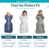 image:imageLove to Dream Swaddle Up Warm  25 TOG 1319 lbs Storm BluePebble Rose