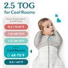 image:imageLove to Dream Swaddle Up Warm  25 TOG 1319 lbs Storm BluePebble Rose