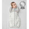 image:imageLove to Dream Swaddle Up Warm  25 TOG 1319 lbs Storm BlueWhite Dreamer