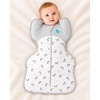 image:imageLove to Dream Swaddle Up Warm  25 TOG 1319 lbs Storm BlueWhite Rainbow Dream