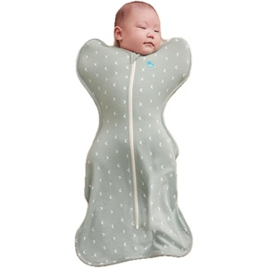 image:imageLove to Dream Swaddle Up Baby Sleep Sack  10 TOG 813 lbs Stripe DenimOlive Moon