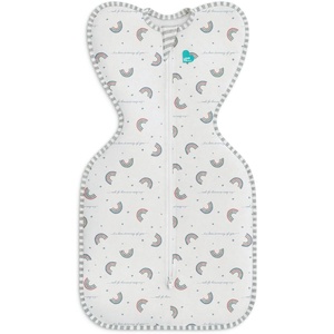 image:imageLove to Dream Swaddle Up Baby Sleep Sack  10 TOG 813 lbs Stripe DenimRainbow Dream