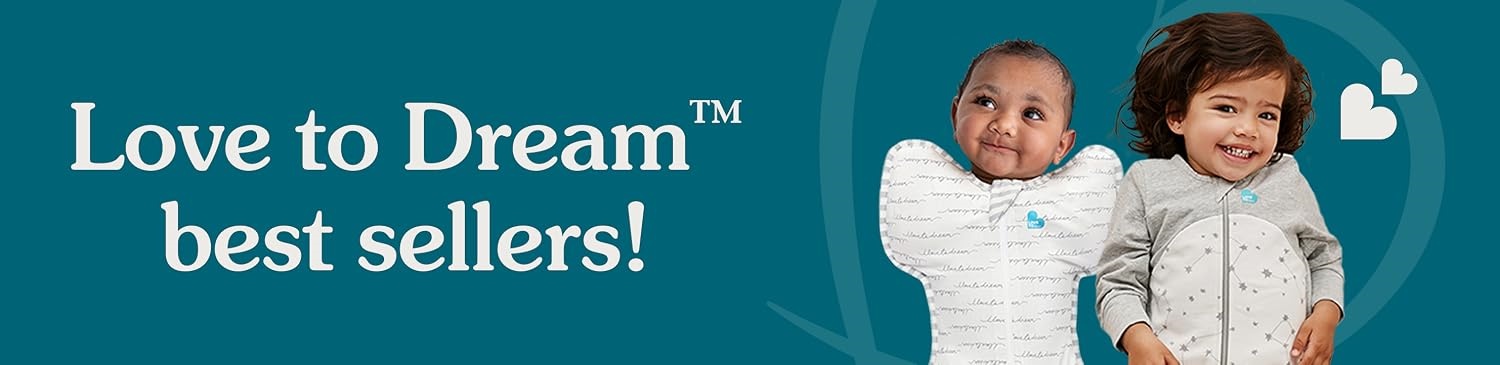 Love To Dream｜Baby Sleep Sack,Arms‑Up Swaddles For Better Sleep Starts Here