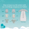 image:imageLove to Dream Sleep Bag  Cotton 25 TOG 1836M Pink DaydreamPink Daydream
