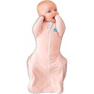 image:imageLove to Dream Swaddle Up Viscose from Bamboo Arms Up Position Soft and Sustainable Bamboo Fabric Versatile Wearable Blanket 10 TOG 2024C Ideal for Moderate Temps Small 813lbs Deep OliveDusty Pink