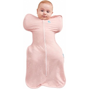 image:imageLove to Dream Swaddle Up Viscose from Bamboo Arms Up Position Soft and Sustainable Bamboo Fabric Versatile Wearable Blanket 10 TOG 2024C Ideal for Moderate Temps Small 813lbs Deep OliveTwinkle Powder Pink
