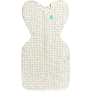 image:imageLove to Dream Swaddle Up Viscose from Bamboo Arms Up Position Soft and Sustainable Bamboo Fabric Versatile Wearable Blanket 10 TOG 2024C Ideal for Moderate Temps Small 813lbs Deep OliveTan Houndstooth